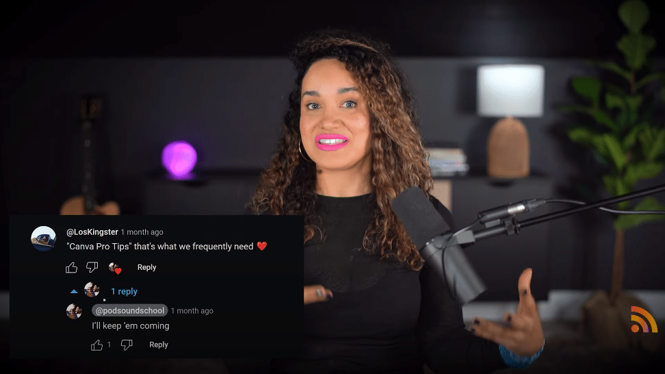 youtube comments example